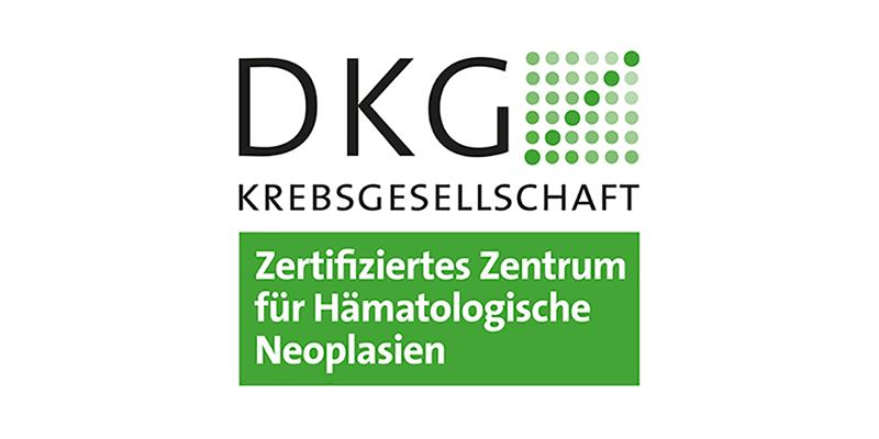 Logo DKG Zertifiziertes Zentrum für Hämatologische Neoplasien