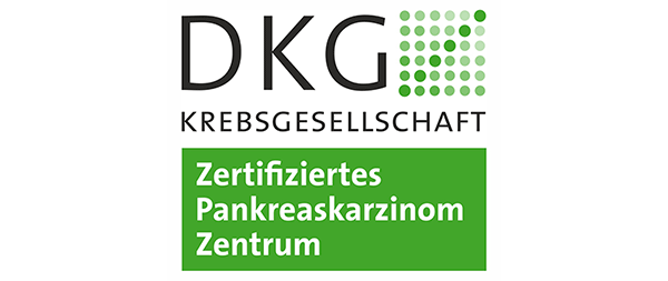 Logo DKG Zertifiziertes Pankreaskarzinom Zentrum